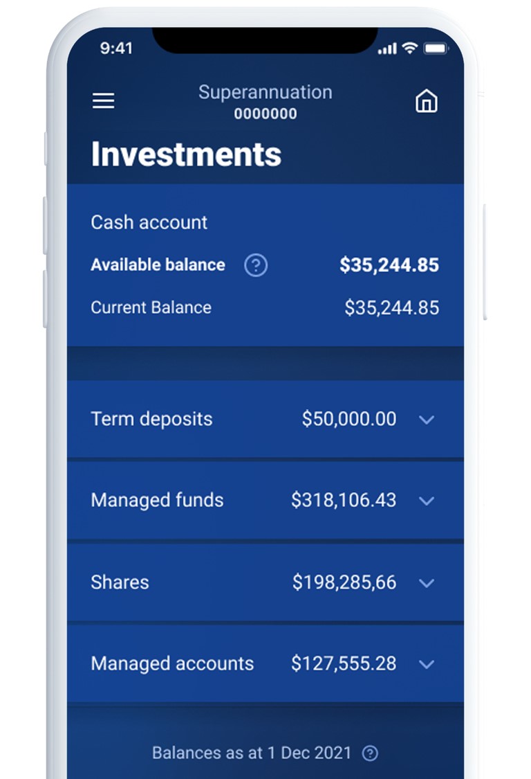 Get a full view of how your money is invested across accounts.